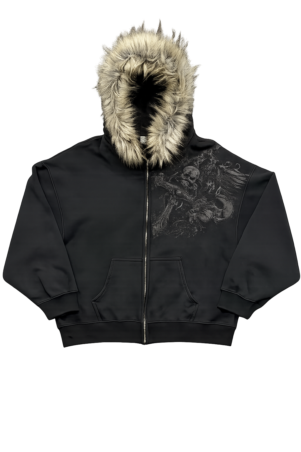 Eclipse Fur Hoodie