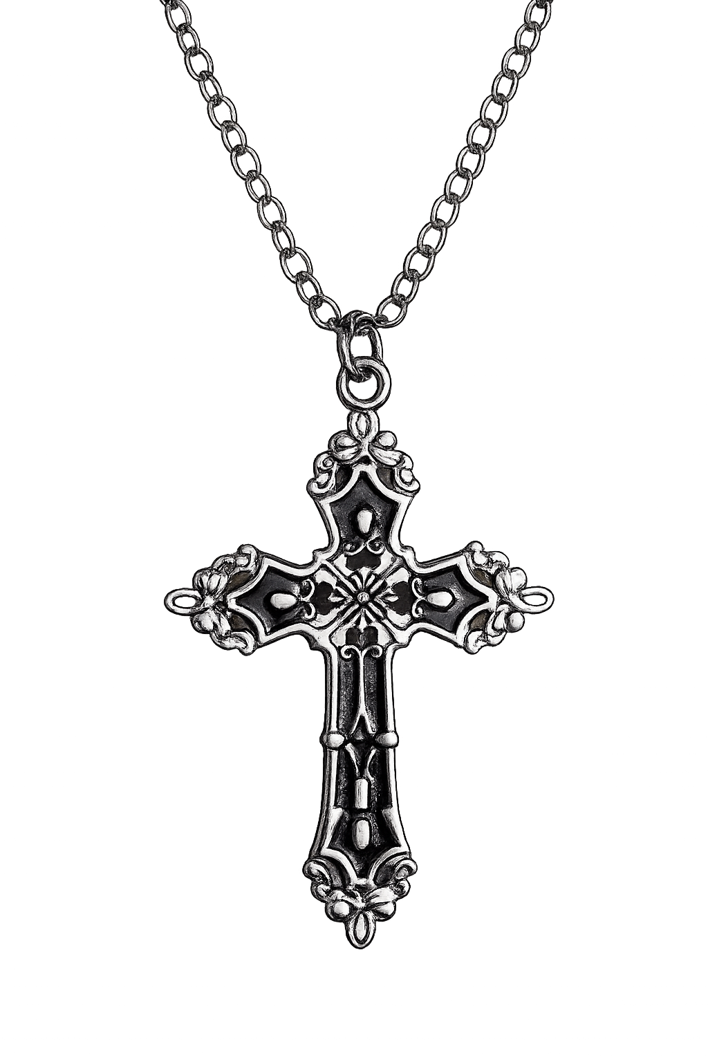 Shadow Cross Necklace